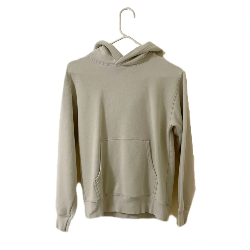 Aritzia TNA Beige Hoodie Sweater - Picture 1 of 3
